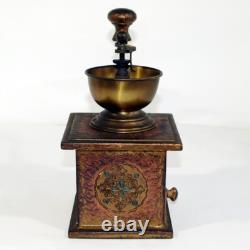 Mazzoni f. Lli Antique Italian Coffee Mill ITALY Old Correction USED