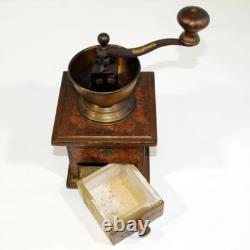 Mazzoni f. Lli Antique Italian Coffee Mill ITALY Old Correction USED
