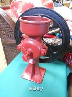 OUTSTANDING Antique Cast Iron Corn Meal/Coffee GRINDER No. 2