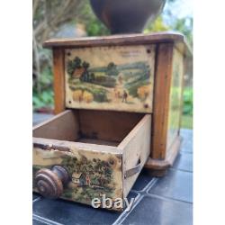Old antique coffee grinder PEUGEOT FRANCE
