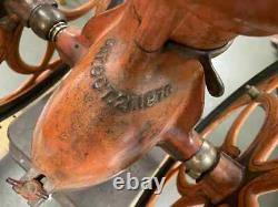 Oversized Cast Iron 19th Century Enterprise Polychrome Coffee Grinder