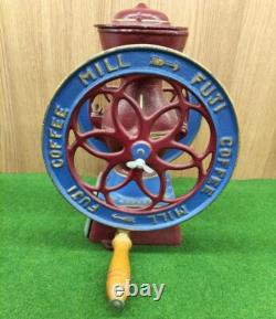 PROGRESSO Manual Coffee Grinder Antique Hand Crank Mill Junk Broken Brazil