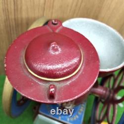 PROGRESSO Manual Coffee Grinder Antique Hand Crank Mill Junk Broken Brazil