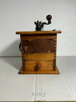 Parker No. 555 Antique Coffee Grinder Mill