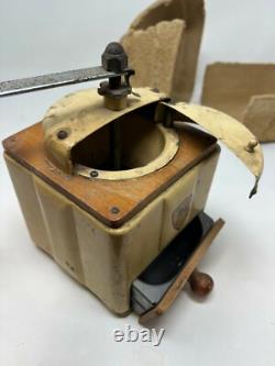 Peugeot Coffee Mill In Its Box Metal & Wood Collection