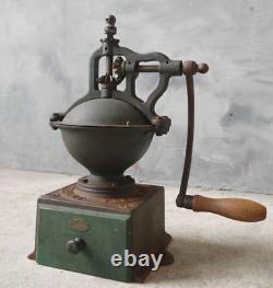 Peugeot Freres Coffee Mill Roasted Beans Machine Antique France Vintage F/S Rare