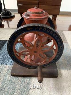 Progresso Coffee Mill Large Showa Retro Antique Grinder