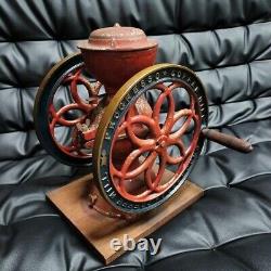 Progresso Coffee Mill Vintage Hand Crank Grinder Retro Antique Japan