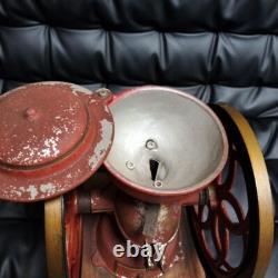 Progresso Coffee Mill Vintage Hand Crank Grinder Retro Antique Japan
