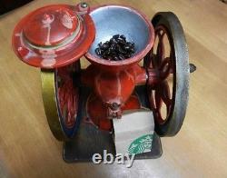 Progresso Coffee Mill Vintage Hand Crank Grinder Retro Antique from Japan Used