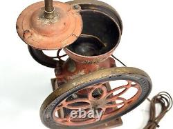 RARE ANTIQUE ENTERPRISE N0. 2 COFFEE GRINDER / Lamp ORIGINAL PAINT FAST SHIP