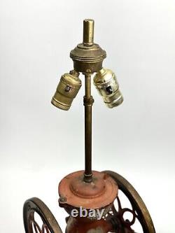 RARE ANTIQUE ENTERPRISE N0. 2 COFFEE GRINDER / Lamp ORIGINAL PAINT FAST SHIP