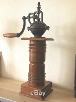 RARE ANTIQUE FRENCH COFFEE GRINDER MILL To seize