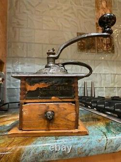 RARE ANTIQUE King NO 930 COFFEE MILL GRINDER ARCADE MFG CO