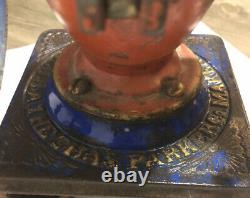 RARE ANTIQUE THE CHA'S PARKER CO. MERIDEN CONN. COFFEE GRINDER MILL! No3000