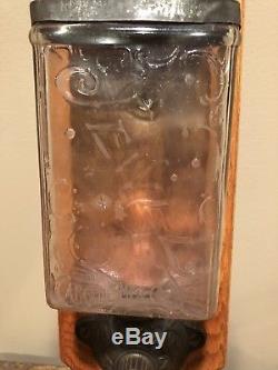 RARE- Antique JEWEL wall Mount Coffee Grinder