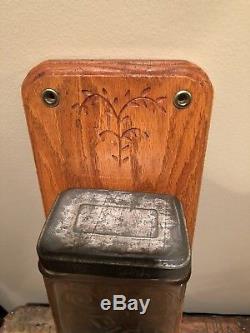 RARE- Antique JEWEL wall Mount Coffee Grinder