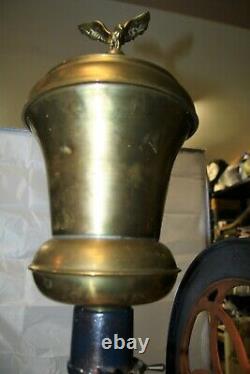 RARE Antique coffee grinder Enterprise #8 NICE! 17 wheels