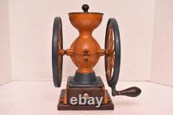 RARE Early 1900 Enterprise M. F. G Co Coffee Grinder Mill Antique Cast Iron