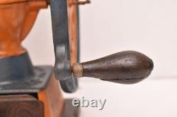 RARE Early 1900 Enterprise M. F. G Co Coffee Grinder Mill Antique Cast Iron