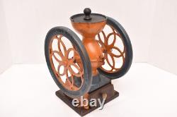 RARE Early 1900 Enterprise M. F. G Co Coffee Grinder Mill Antique Cast Iron