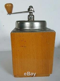 RARE GERMAN COFFEE MOCHA GRINDER PeDe, PETER DIENES ANTIQUE WORKS ESPRESSO