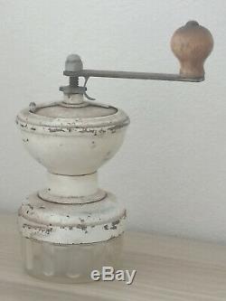 RARE VINTAGE FRENCH PEUGEOT FRERES COFFEE GRINDER MILL Camping Model 1957/60