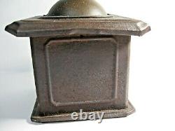 RARE Vintage100 % OLD metal Table Box Coffee mill Grinder ANTIQUE PEUGEOT FRERES