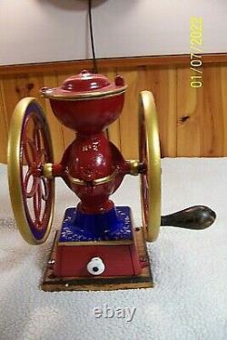 Rare 4 piece 1888 Enterprise # 2 Coffee Grinder/good cond. /Recently refurbished