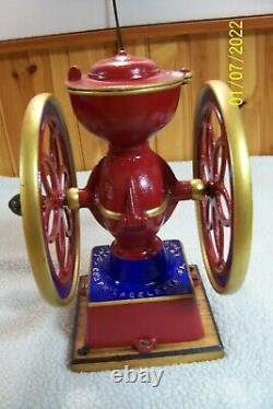 Rare 4 piece 1888 Enterprise # 2 Coffee Grinder/good cond. /Recently refurbished