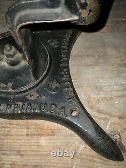 Rare #49 Enterprise 1870's Vegetable Cutter Cast Iron Coffee Grinder