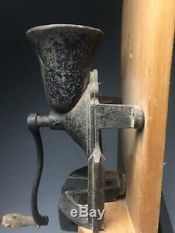 Rare Antique Beatrice No 3 Coffee Mill Grinder Wall Mount England