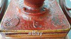 Rare Antique Industrial Double Balance Wheel Elma # 6 Coffee Grinder