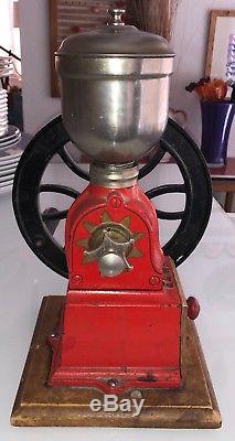 Rare Antique Original 1930s Elma Spain Cast Iron Coffee Grinder