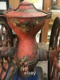 Rare Antique The Cha's Parker Co. Meriden Conn. Model 200 Coffee Grinder MILL