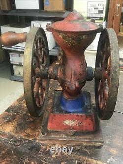 Rare Antique The Cha's Parker Co. Meriden Conn. Model 200 Coffee Grinder MILL