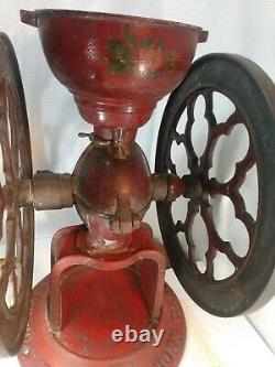 Rare Antique The Cha's Parker Co. Meriden Conn. Model 700 Coffee Grinder MILL