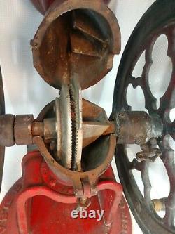 Rare Antique The Cha's Parker Co. Meriden Conn. Model 700 Coffee Grinder MILL