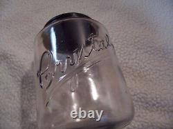 Rare Arcade Crystal # 2 Wall Mount Coffee Grinder with catch cup- Ex. Cond