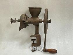 Rare Vintage Basant Cast Iron Manual Coffee /juicer / Grinder Hand Machine