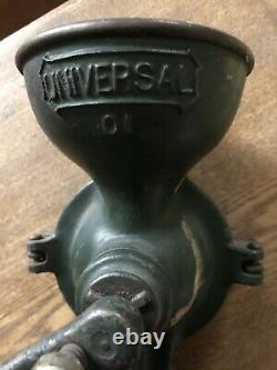 Rare & Vintage-Universal 01 Coffee Mill Grinder-Landers Frary & Clark-Clamp On