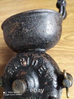 Rare vintage BEATRICE NO 1 Cast iron Coffee grinder of 50's made in England