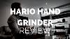 Review Hario Burr Hand Coffee Grinder Canister MILL