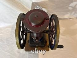 STAR COFFEE MILL Hand Crank Vintage Manual Grinder Antique Retro TESTED