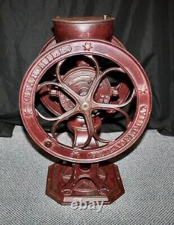 STAR MILLS NO 7 Antique Coffee Grinder by Henry Troemner Philadelphia 1885 WORKS