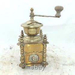 Solid Brass Coffee Grinder Mill Moulin Cafe Molinillo caffe Kaffeemuehle
