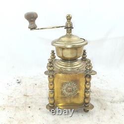 Solid Brass Coffee Grinder Mill Moulin Cafe Molinillo caffe Kaffeemuehle