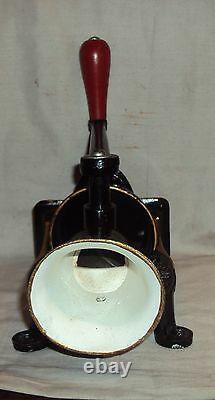 Spong & Co. Ltd Made In England Vintage Coffee Grinder Old 1910