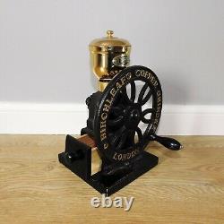 Superb Vintage Birchleaf Coffee Grinder Cast Iron Design Reg No. 2063773