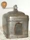 To seize! ANTIQUE French STEEL COFFEE GRINDER MILL with POURING DRAWER RARE